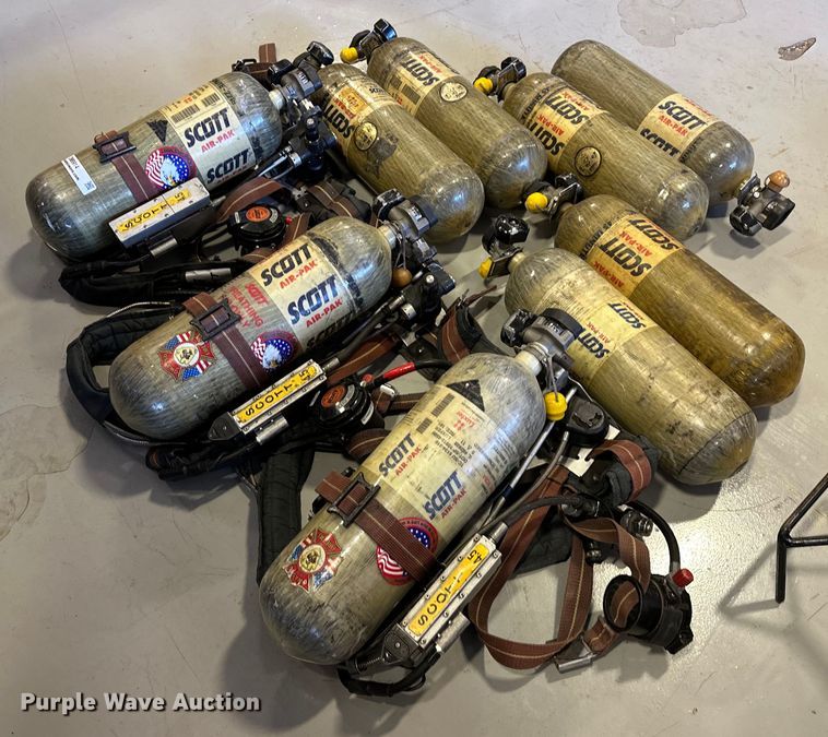 image for item OM9914 Scott  Air-Pak  SCBA tanks