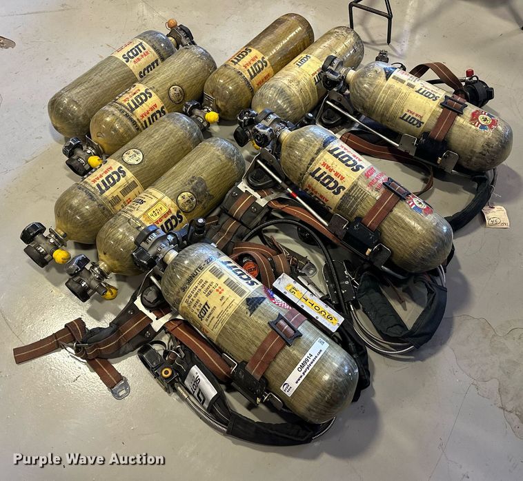 image for item OM9914 Scott  Air-Pak  SCBA tanks