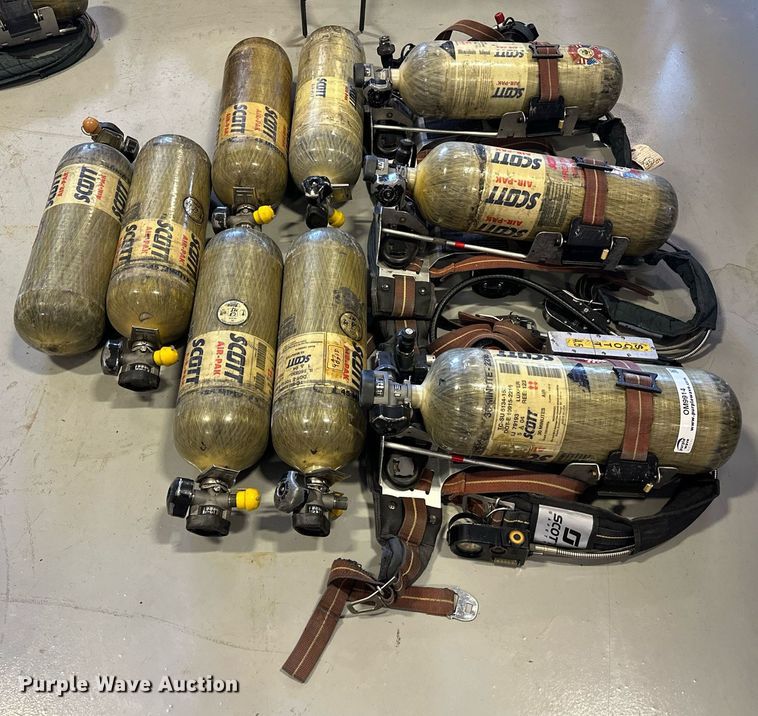 image for item OM9914 Scott  Air-Pak  SCBA tanks