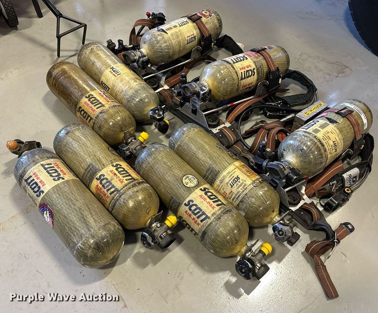 image for item OM9914 Scott  Air-Pak  SCBA tanks