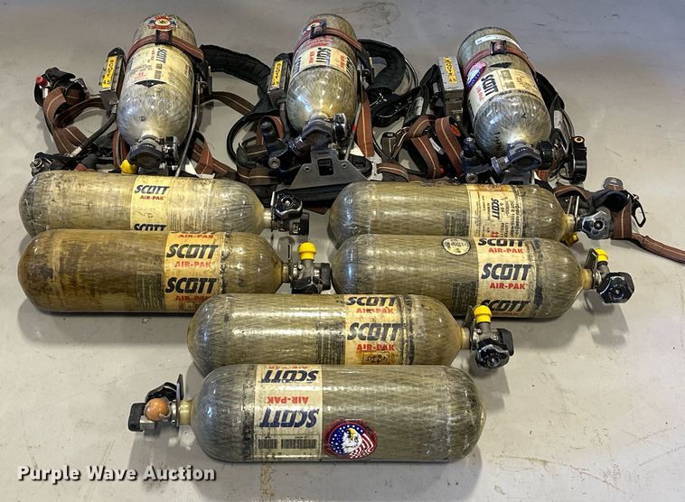 image for item OM9914 Scott  Air-Pak  SCBA tanks