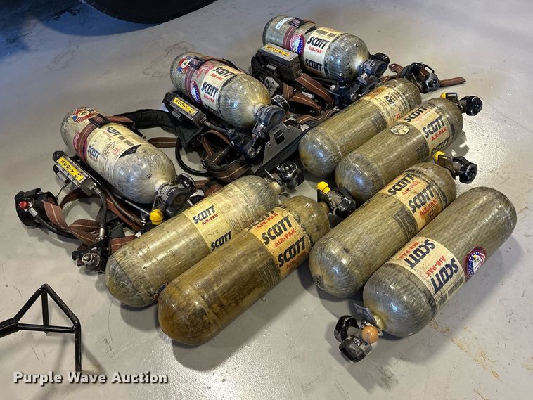 image for item OM9914 Scott  Air-Pak  SCBA tanks