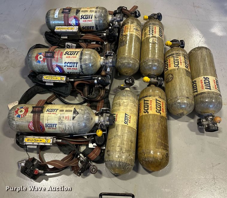 image for item OM9914 Scott  Air-Pak  SCBA tanks