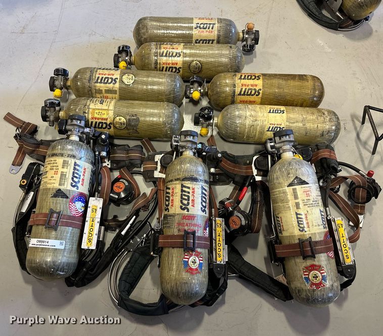 image for item OM9914 Scott  Air-Pak  SCBA tanks