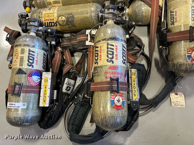 image for item OM9914 Scott  Air-Pak  SCBA tanks