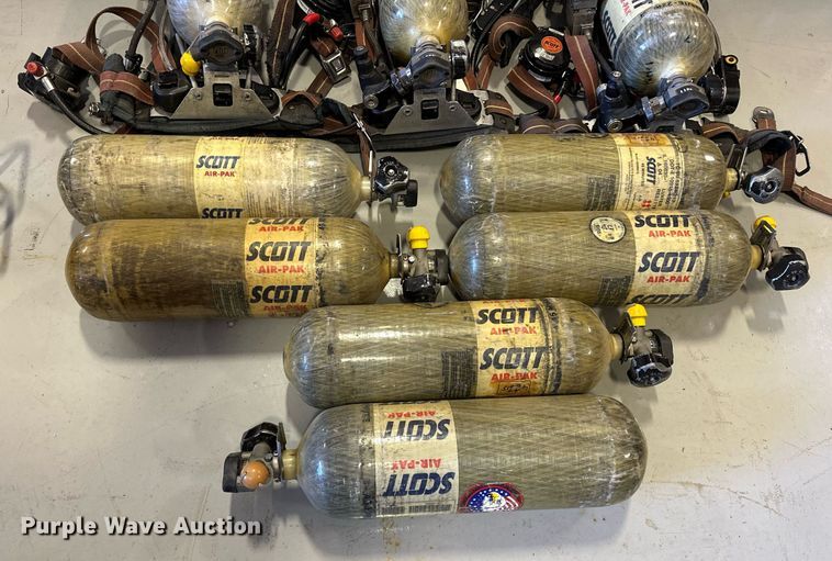 image for item OM9914 Scott  Air-Pak  SCBA tanks