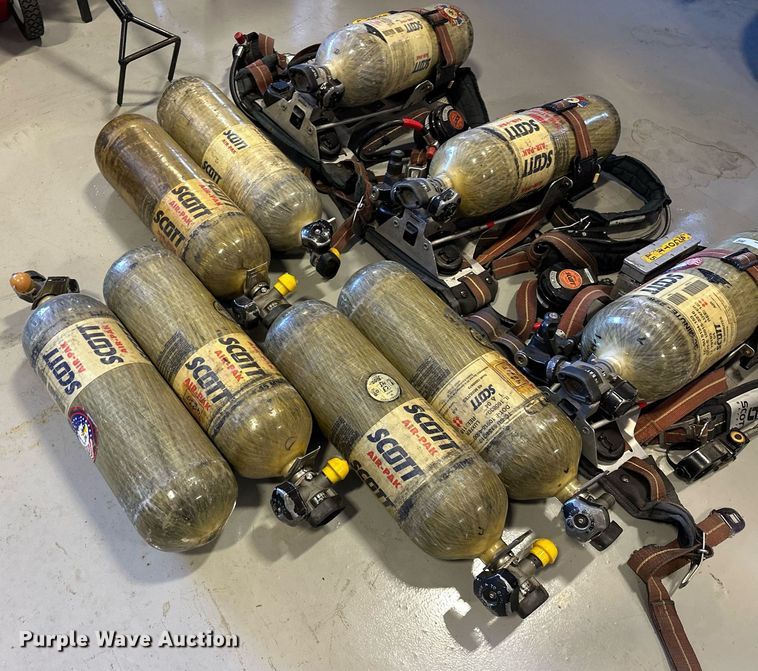 image for item OM9914 Scott  Air-Pak  SCBA tanks