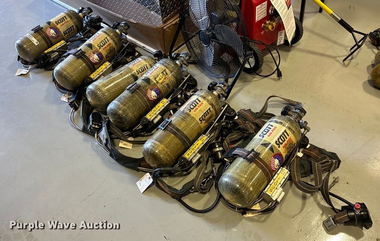 image for item OM9915 Scott  Air-Pak  SCBA tanks