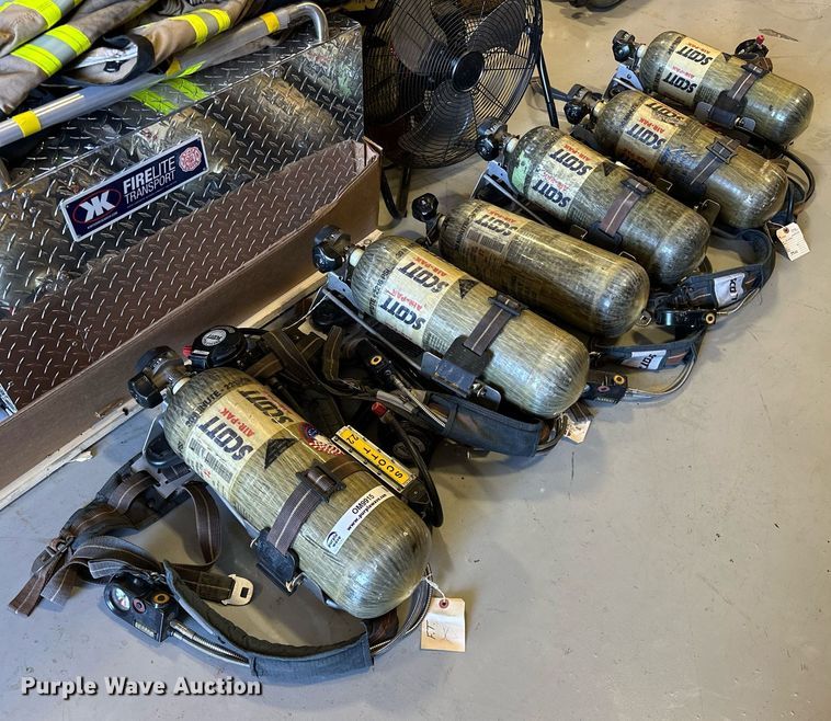 image for item OM9915 Scott  Air-Pak  SCBA tanks