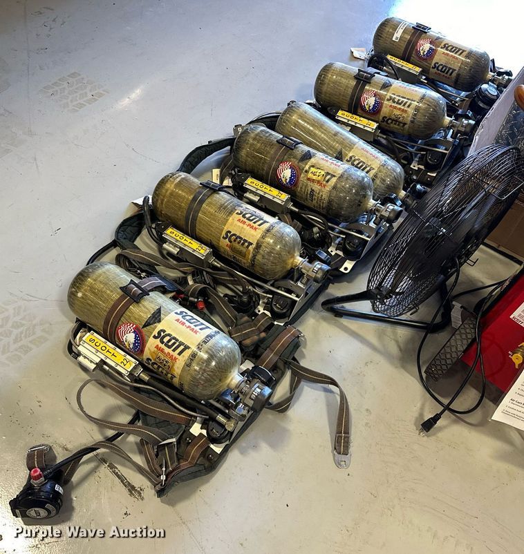 image for item OM9915 Scott  Air-Pak  SCBA tanks