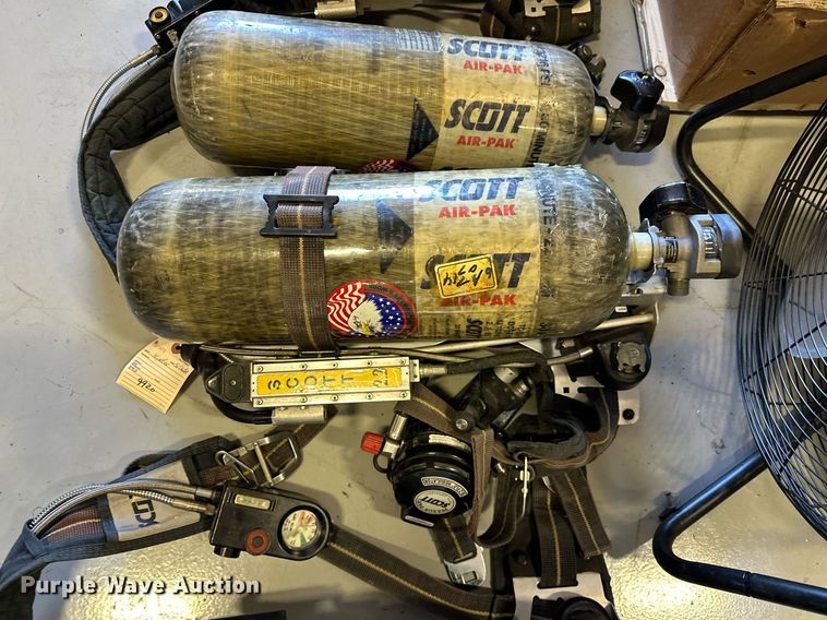 image for item OM9915 Scott  Air-Pak  SCBA tanks