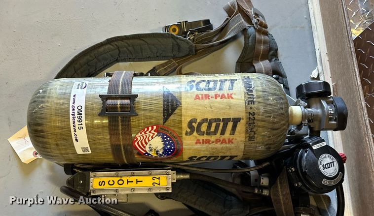 image for item OM9915 Scott  Air-Pak  SCBA tanks