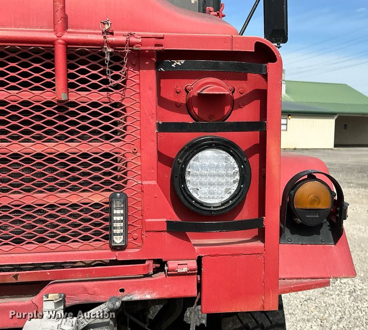 image for item OM9919 1985 AM General  M925 tanker fire truck