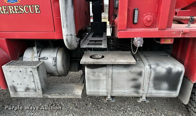 image for item OM9919 1985 AM General  M925 tanker fire truck