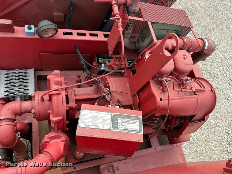 image for item OM9919 1985 AM General  M925 tanker fire truck