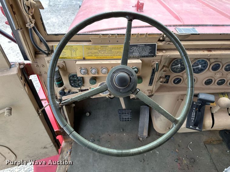 image for item OM9919 1985 AM General  M925 tanker fire truck