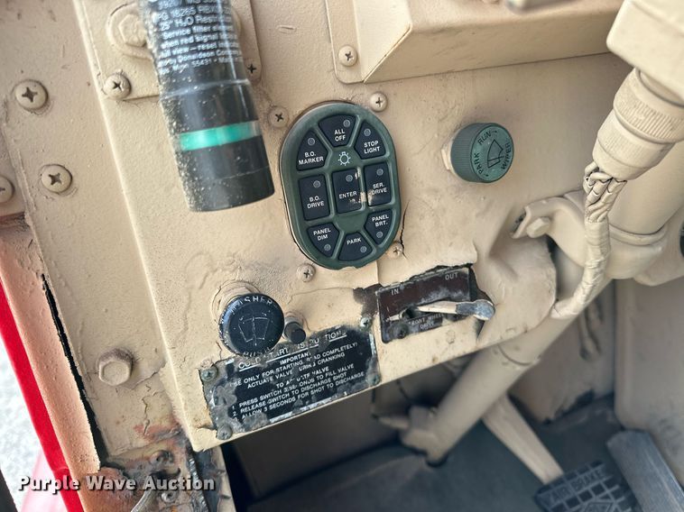 image for item OM9919 1985 AM General  M925 tanker fire truck