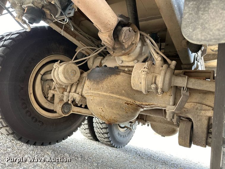 image for item OM9919 1985 AM General  M925 tanker fire truck