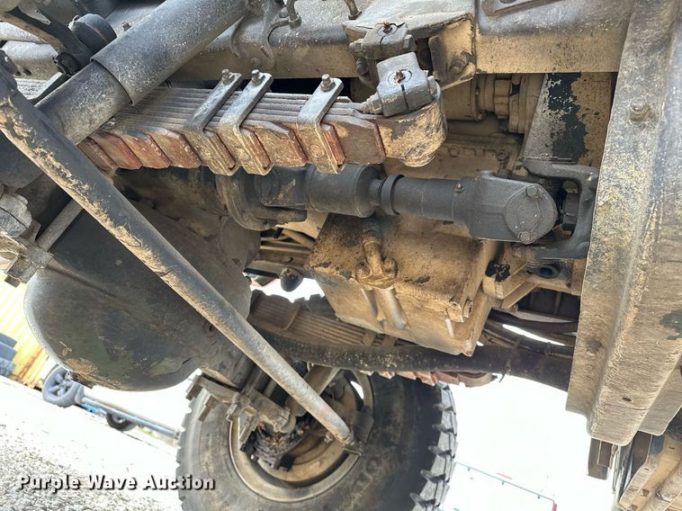 image for item OM9919 1985 AM General  M925 tanker fire truck