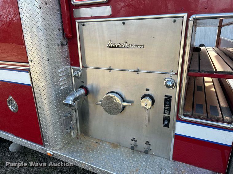 image for item OM9920 1988 Spartan GA20-2142 pumper fire truck