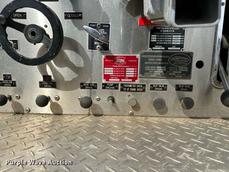 image for item OM9920 1988 Spartan GA20-2142 pumper fire truck