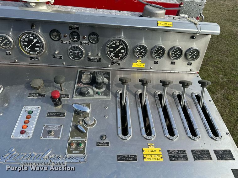 image for item OM9920 1988 Spartan GA20-2142 pumper fire truck