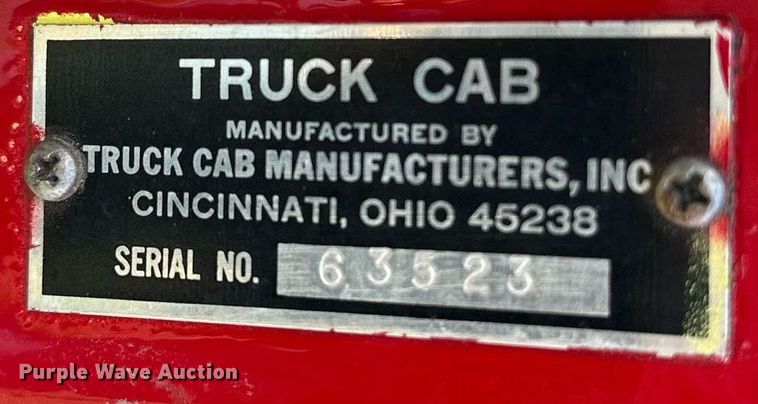 image for item OM9920 1988 Spartan GA20-2142 pumper fire truck