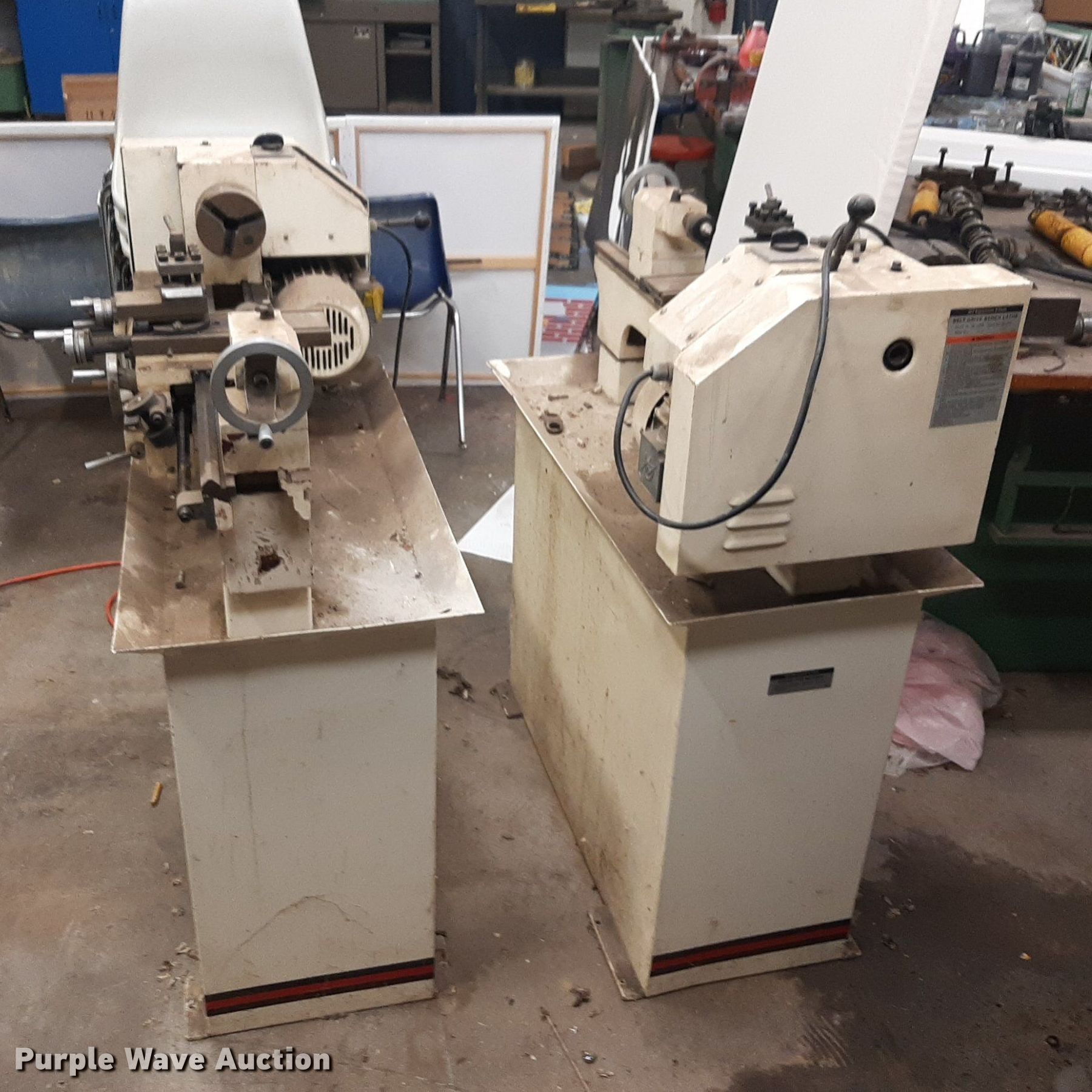 (2) Jet BD920N metal lathes in Anthony, KS Item DP2653 for sale
