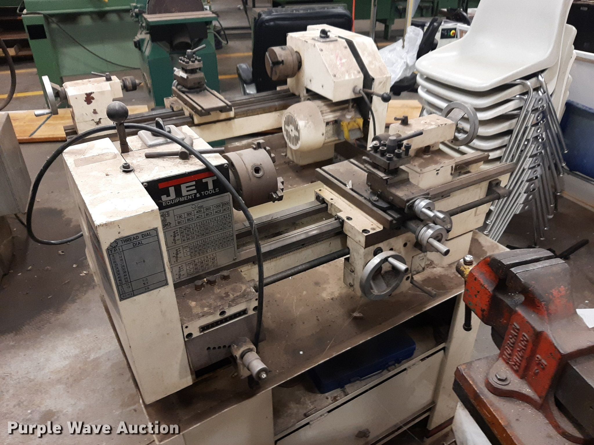 (2) Jet BD920N metal lathes in Anthony, KS Item DP2653 for sale