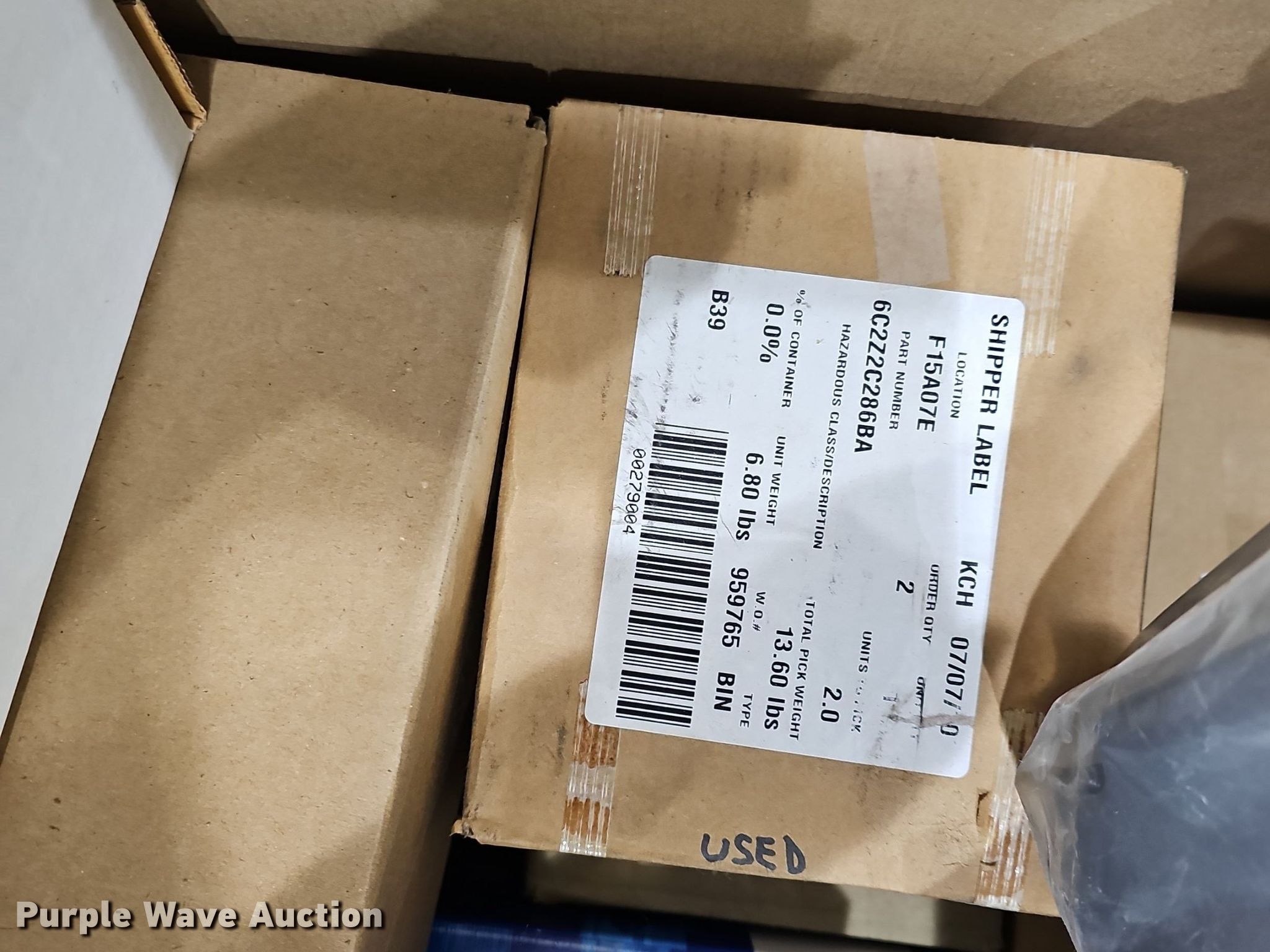 Ford automotive parts in Topeka, KS Item EK5546 for sale Purple Wave