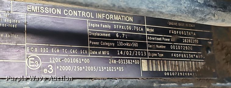 image for item DK0629 2014 Case IH Puma 185 MFWD tractor