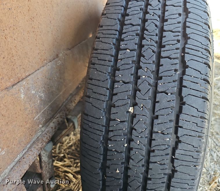 image for item DK0722 1983 Oklahoma horse  Livestock trailer