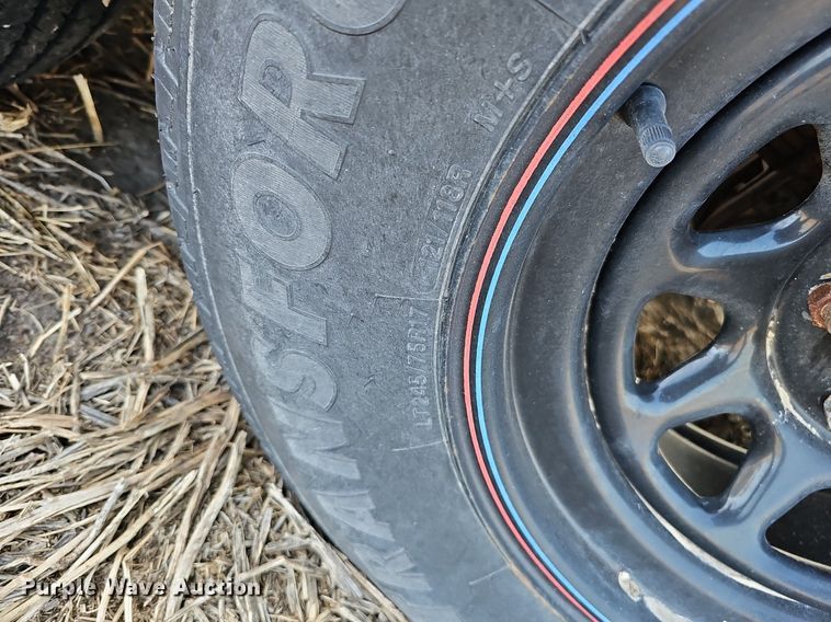 image for item DK0722 1983 Oklahoma horse  Livestock trailer