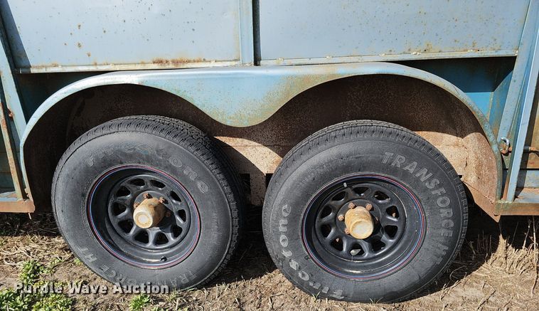 image for item DK0722 1983 Oklahoma horse  Livestock trailer