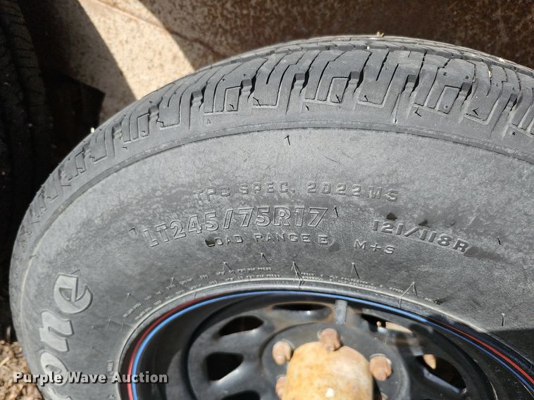 image for item DK0722 1983 Oklahoma horse  Livestock trailer