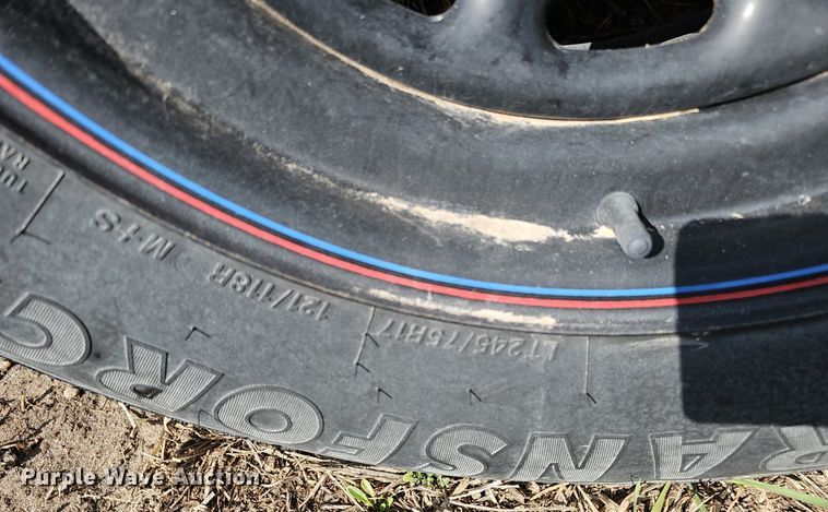 image for item DK0722 1983 Oklahoma horse  Livestock trailer