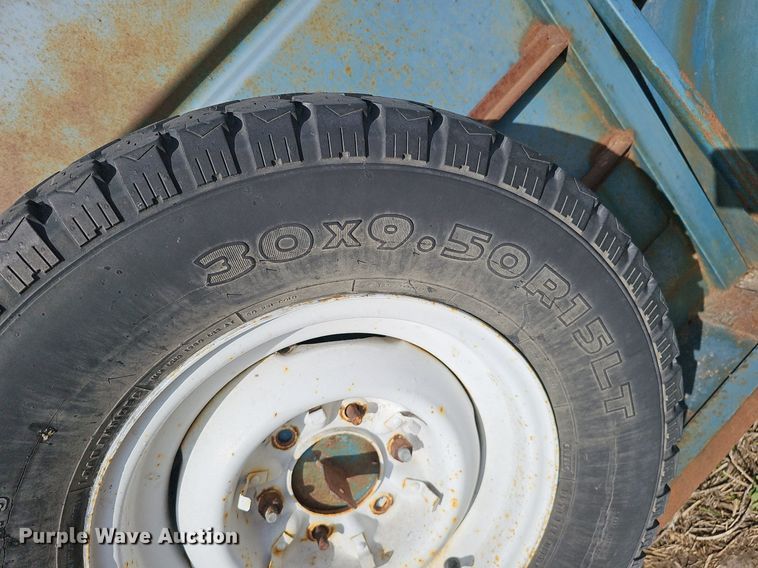 image for item DK0722 1983 Oklahoma horse  Livestock trailer