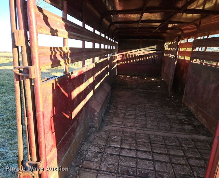 image for item DN7223 1994 Coose Trailers  livestock trailer