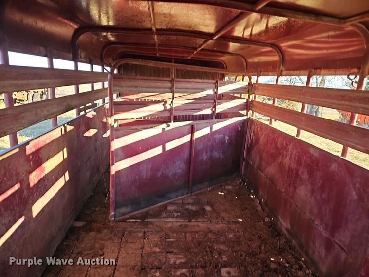 image for item DN7223 1994 Coose Trailers  livestock trailer