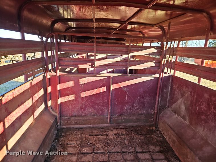 image for item DN7223 1994 Coose Trailers  livestock trailer