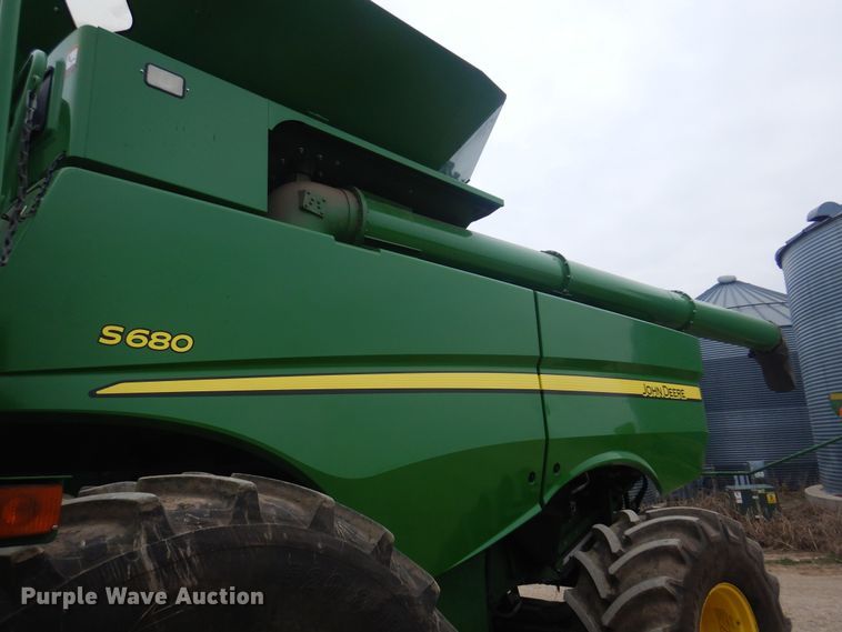 image for item DP2665 2017 John Deere S680S RWA combine
