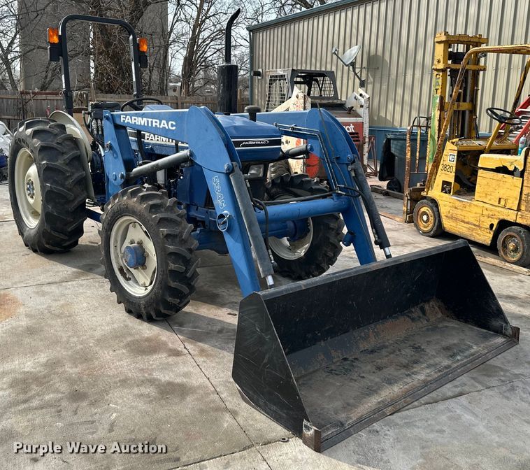 image for item DQ6364 Farmtrac  FT555DTC MFWD tractor