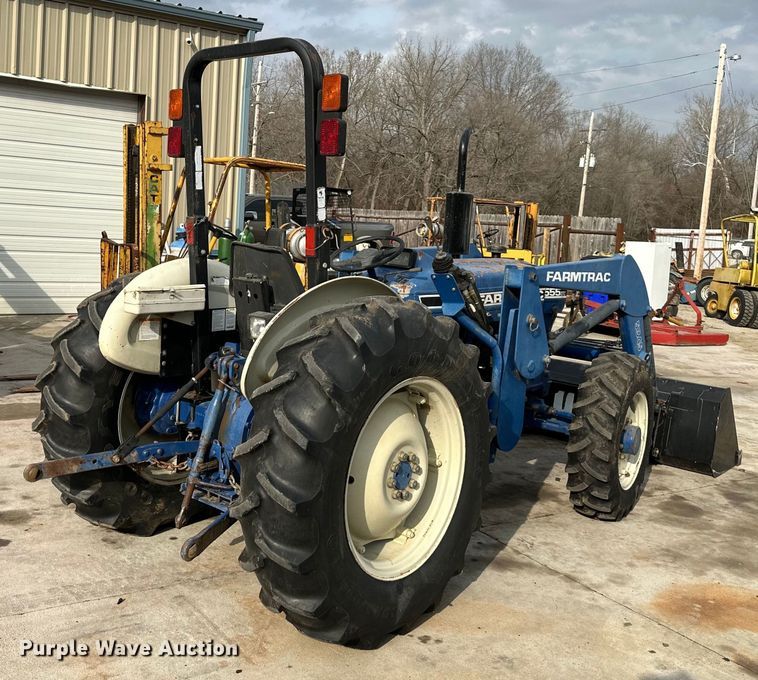 image for item DQ6364 Farmtrac  FT555DTC MFWD tractor