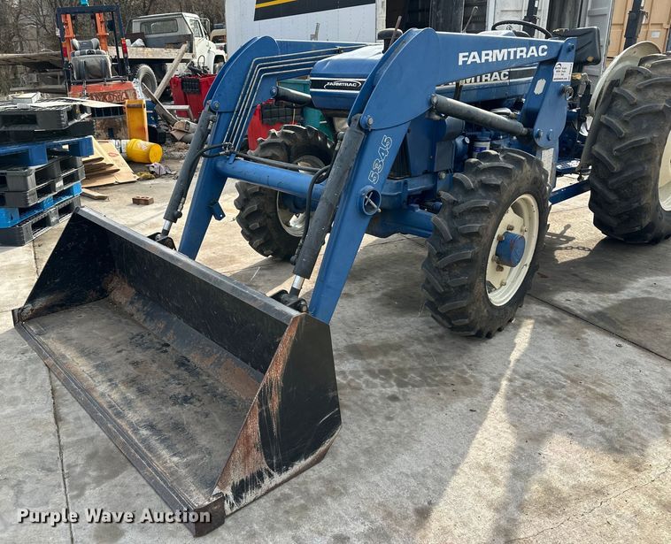 image for item DQ6364 Farmtrac  FT555DTC MFWD tractor