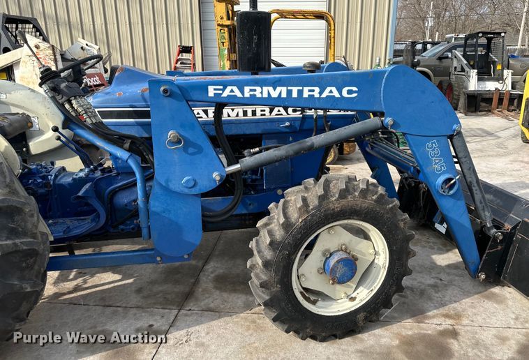 image for item DQ6364 Farmtrac  FT555DTC MFWD tractor