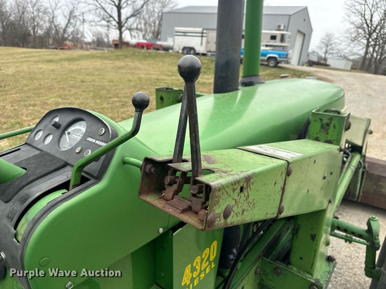 image for item EH6567 1972 John Deere 4320 tractor