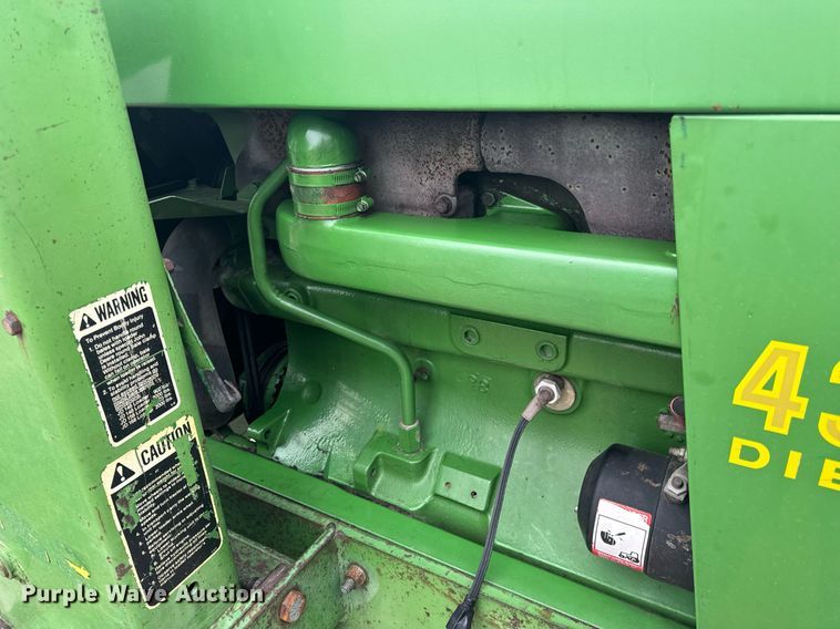 image for item EH6567 1972 John Deere 4320 tractor
