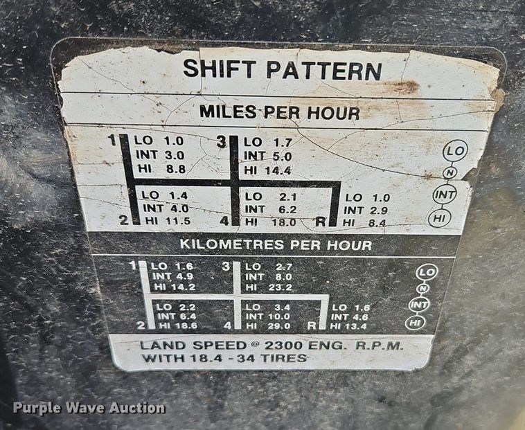 image for item EI3528 1983 Allis-Chalmers  6080 tractor