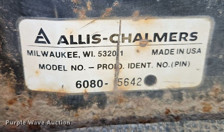 image for item EI3528 1983 Allis-Chalmers  6080 tractor