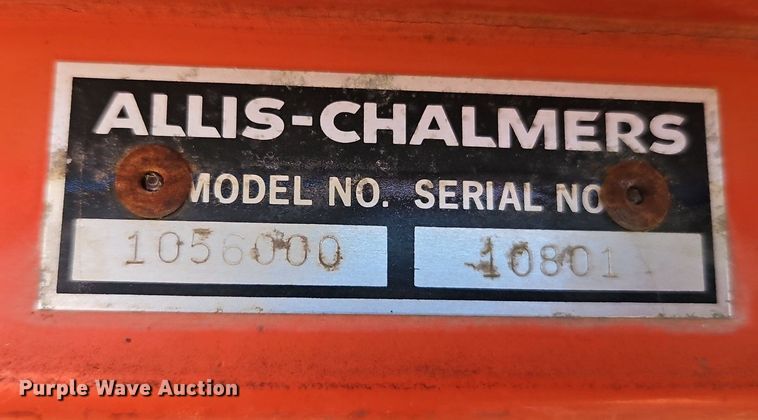 image for item EI3528 1983 Allis-Chalmers  6080 tractor